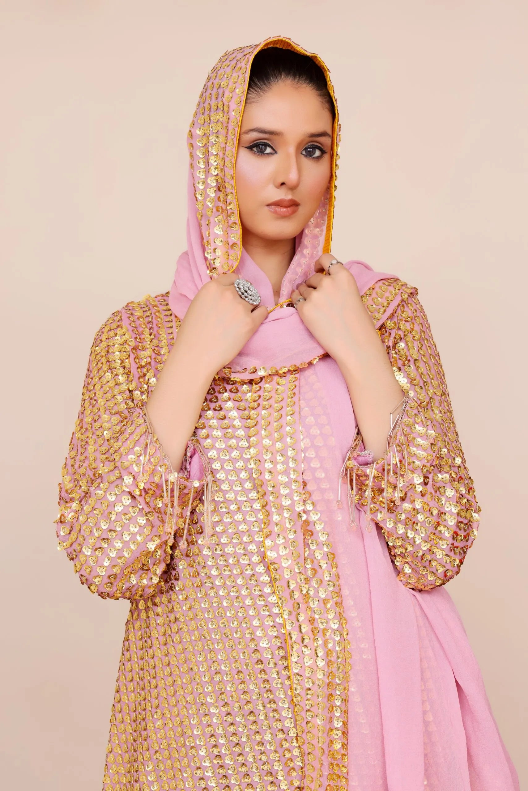 Sequin Blush Dress