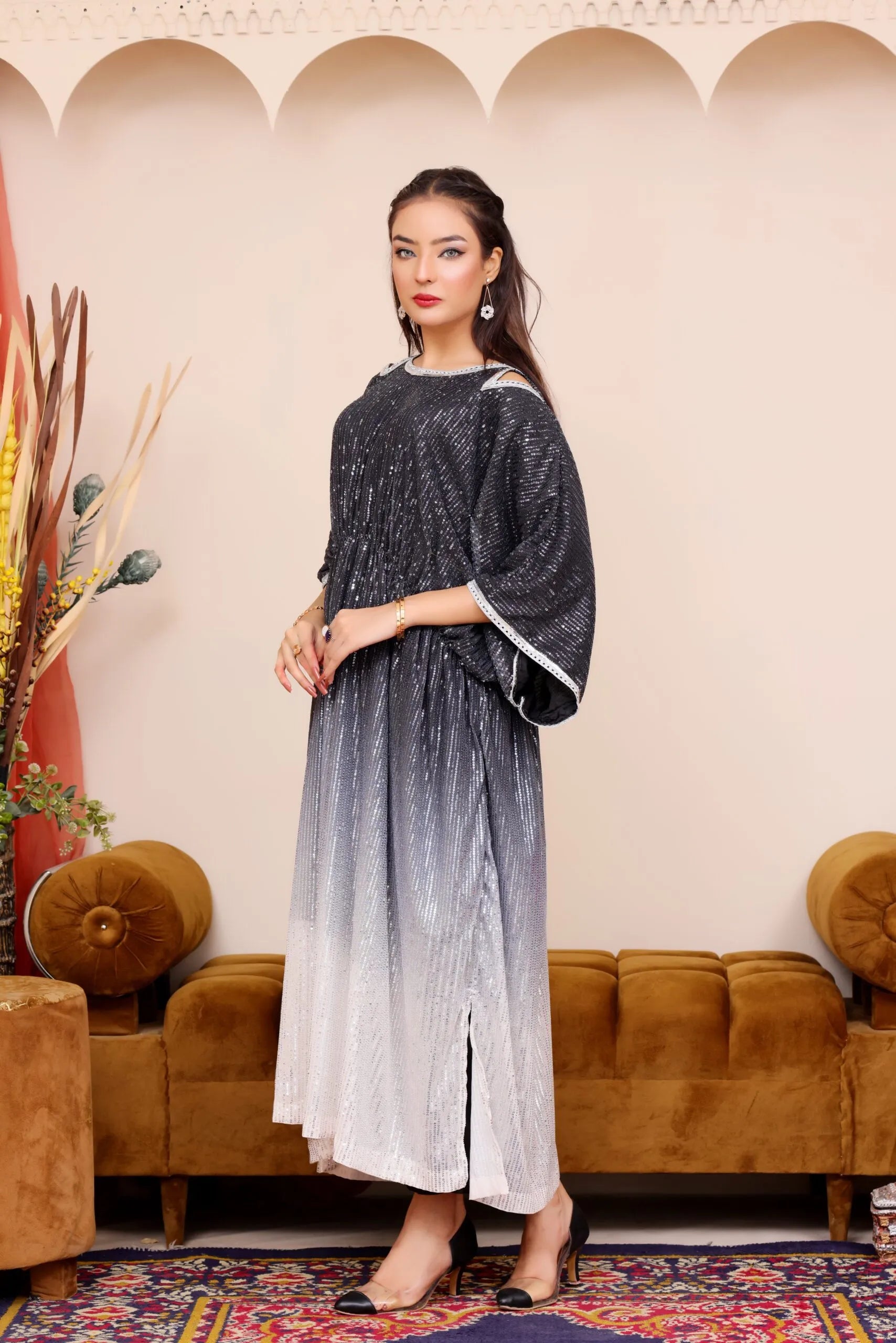 Black Kaftan for Women