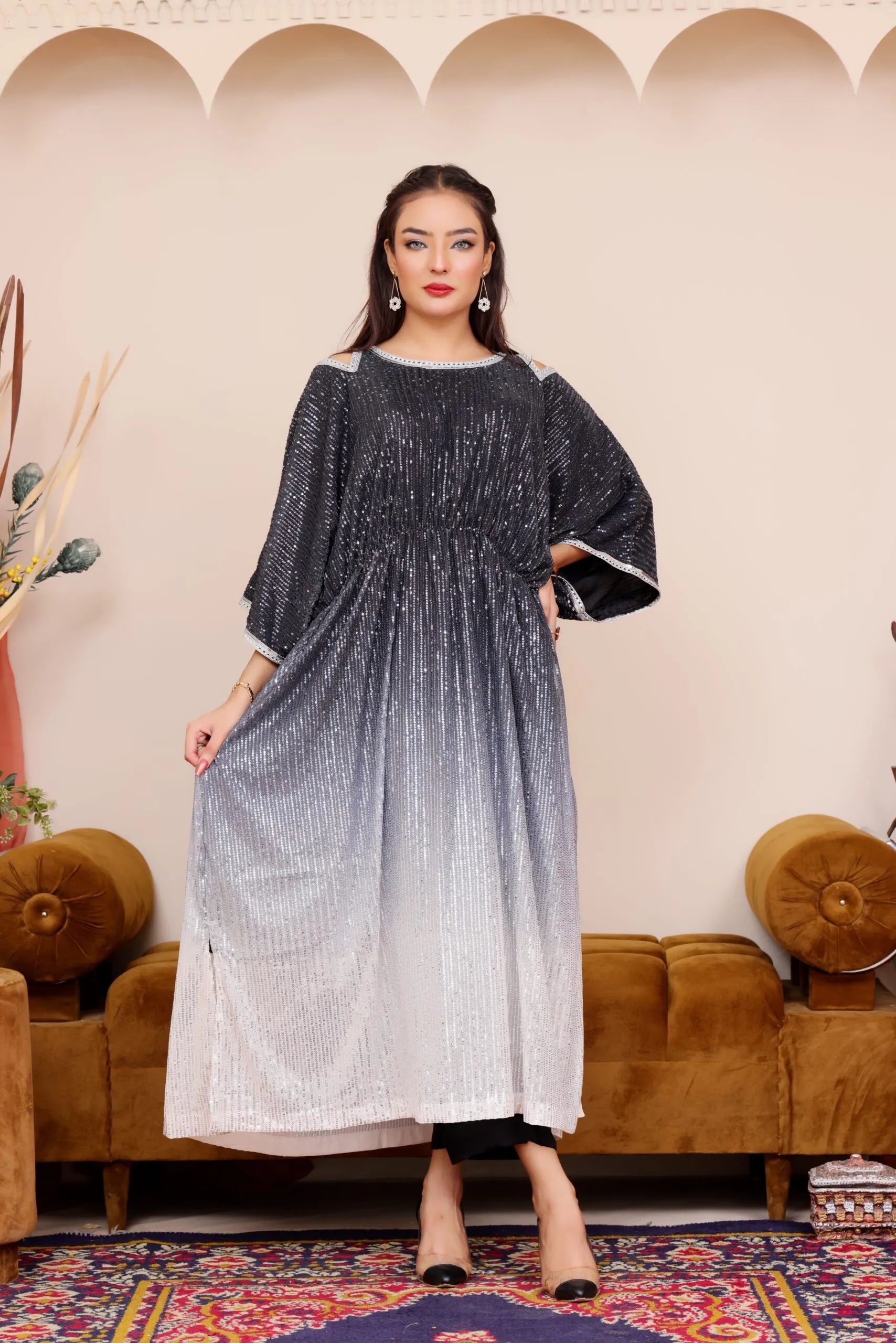 Black Kaftan for Women